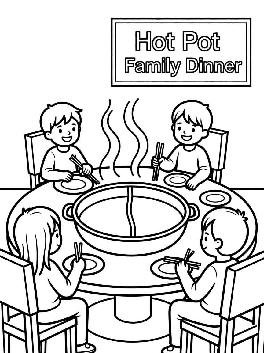 hot pot in a restaurant