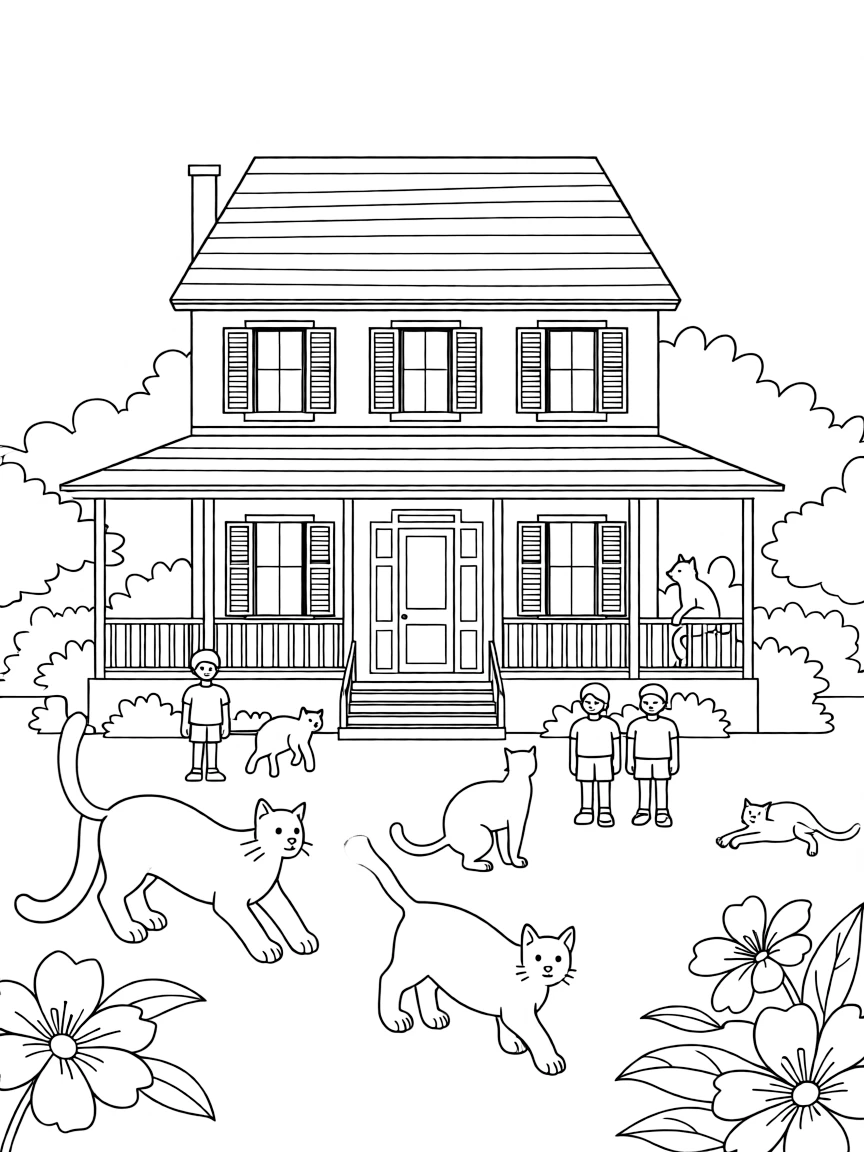 (Florida) The Hemingway House with six-toed cats