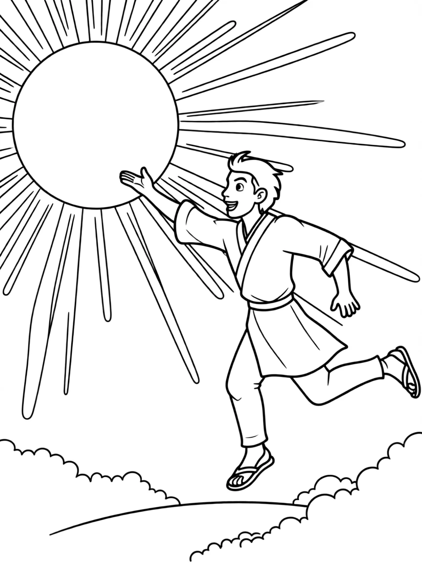 夸父逐日
