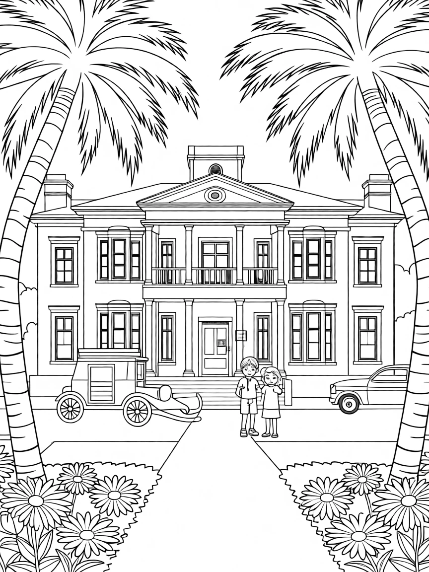 (Florida) The John and Mable Ringling mansion