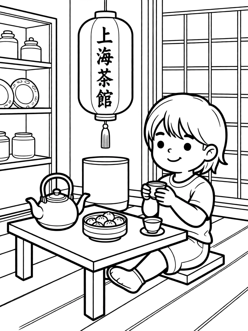 (Shanghai) Traditional Chinese tea house