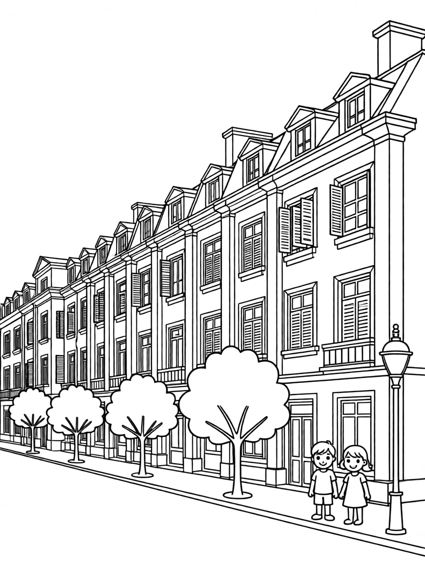 (Tianjin) Five Great Avenues European-style buildings