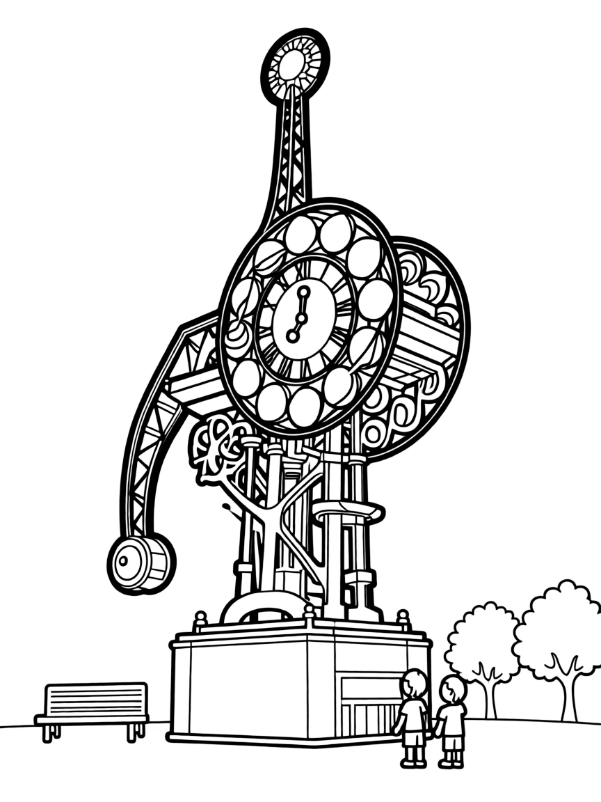 (Tianjin) Century Clock tower landmark
