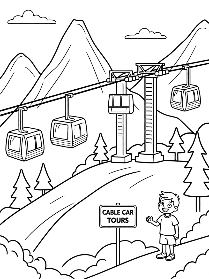 (Chongqing) Mountain city cable car