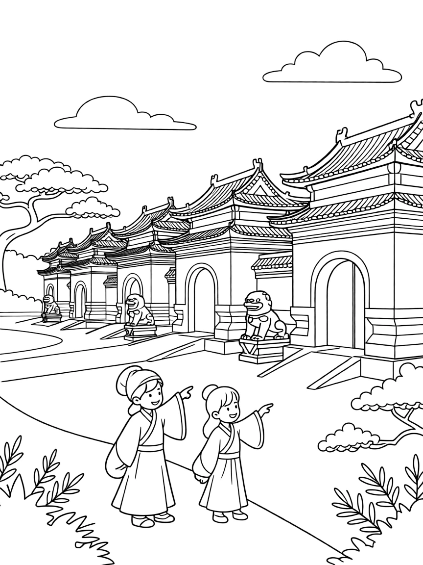 (Hebei) Eastern Qing Tombs imperial mausoleums