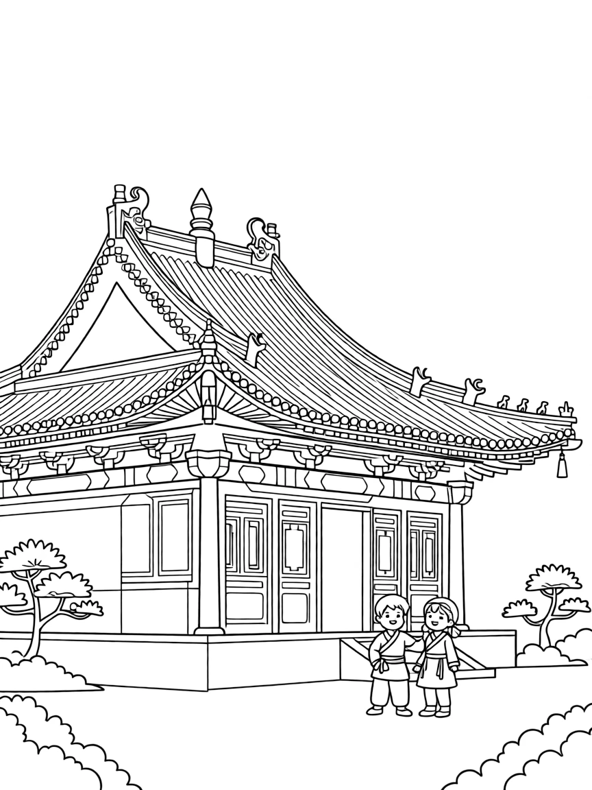 (Liaoning) Shenyang Imperial Palace traditional architecture