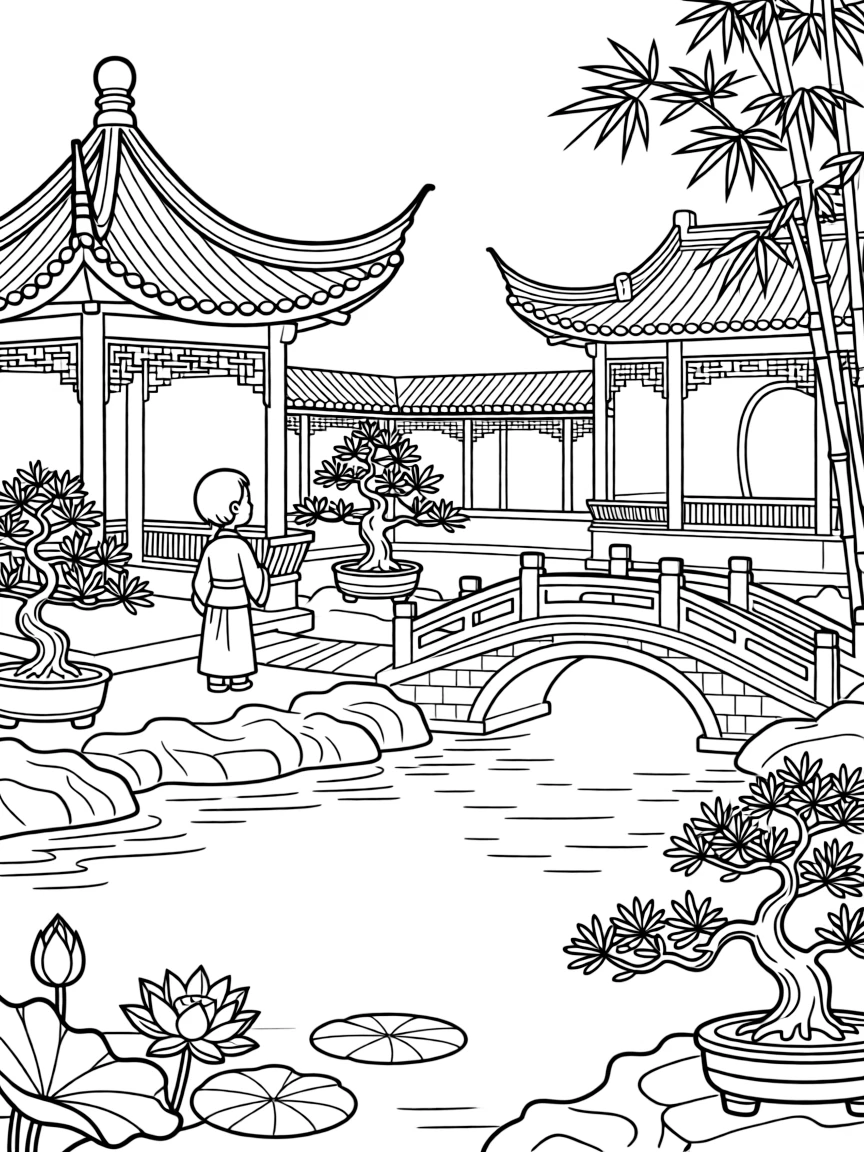 (Jiangsu) Classical Gardens of Suzhou with pavilions