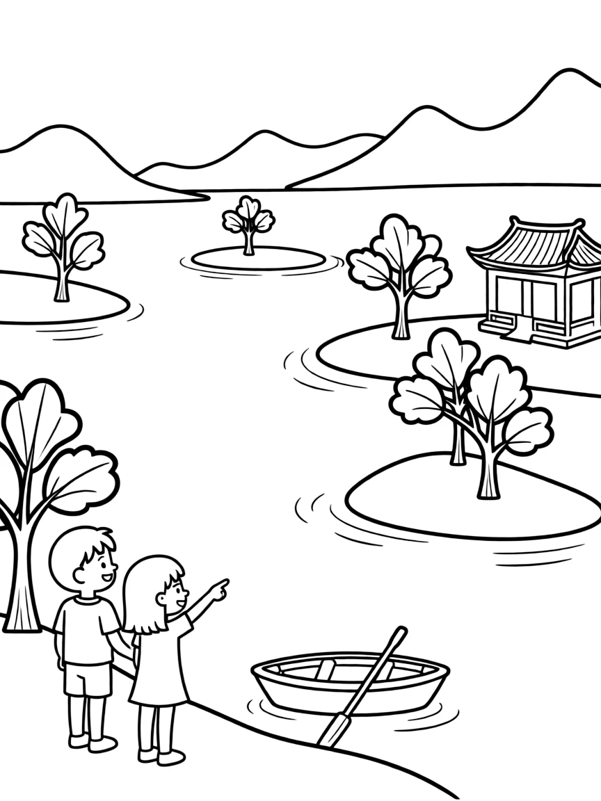 (Zhejiang) Thousand Island Lake scenic view