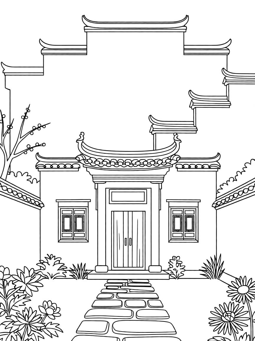 (Anhui) Traditional Anhui-style courtyard house