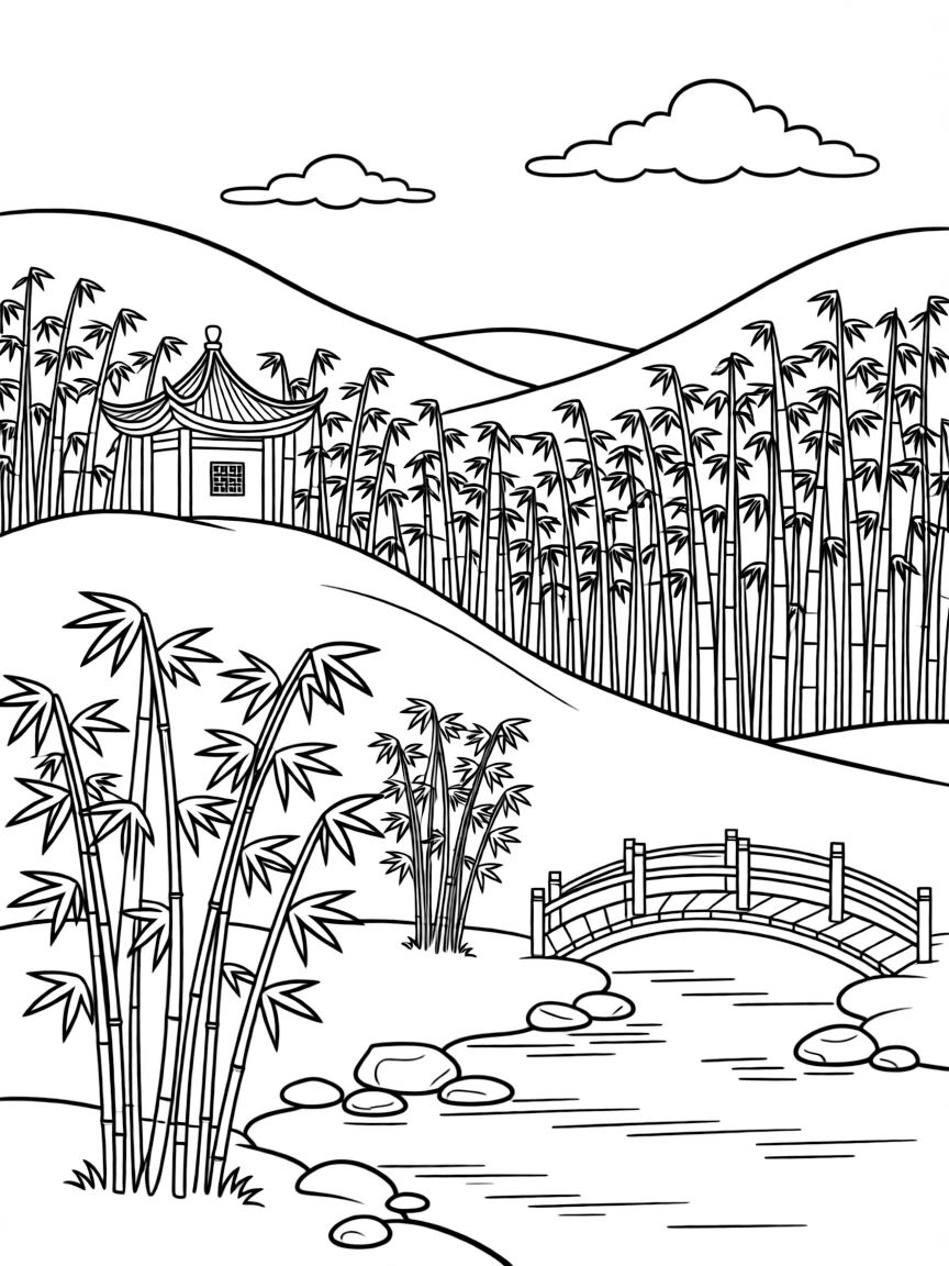 (Anhui) Bamboo Sea landscape