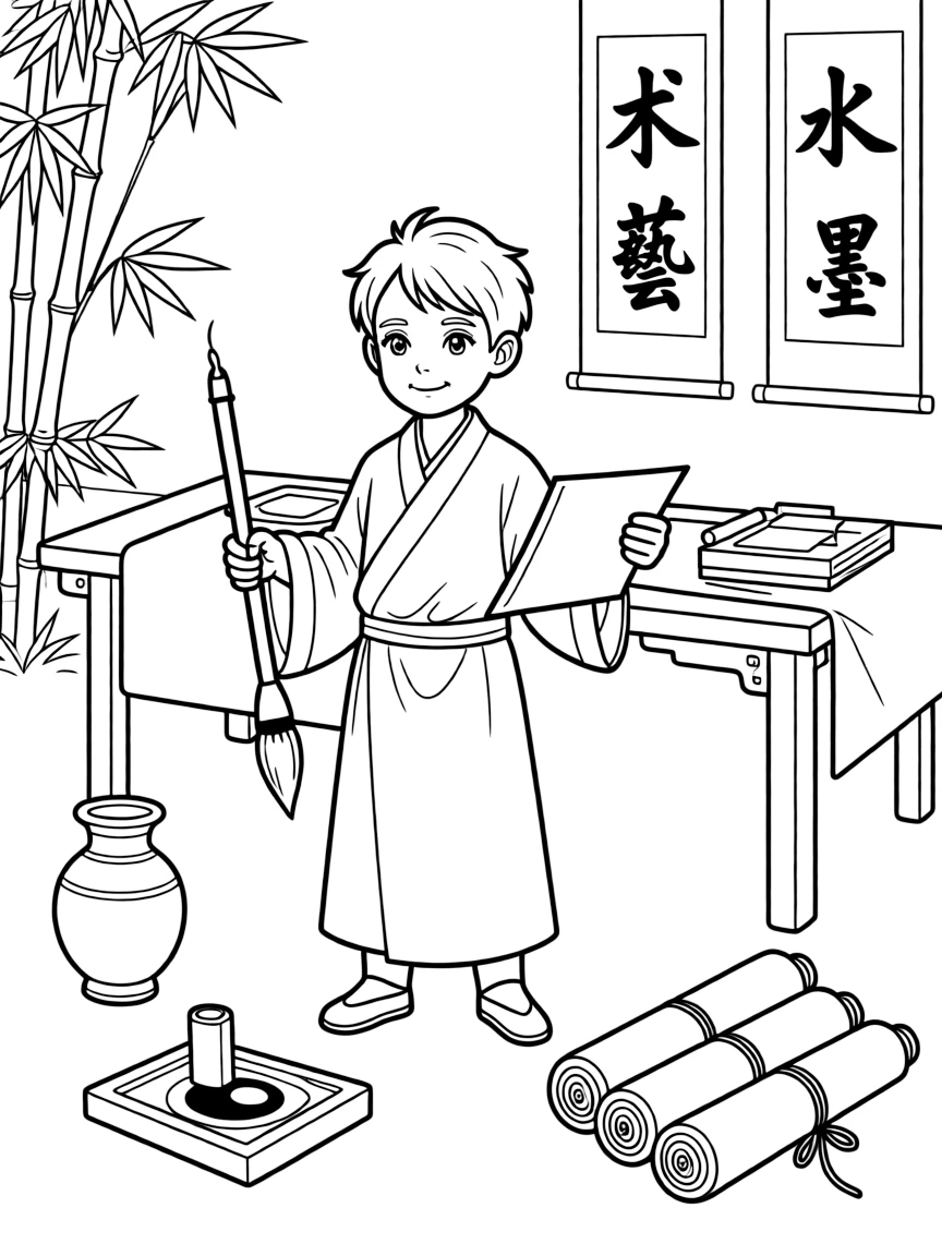 (Anhui) Traditional Chinese ink painting studio