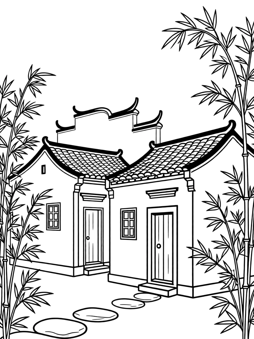 (Anhui) Hui-style architecture with white walls