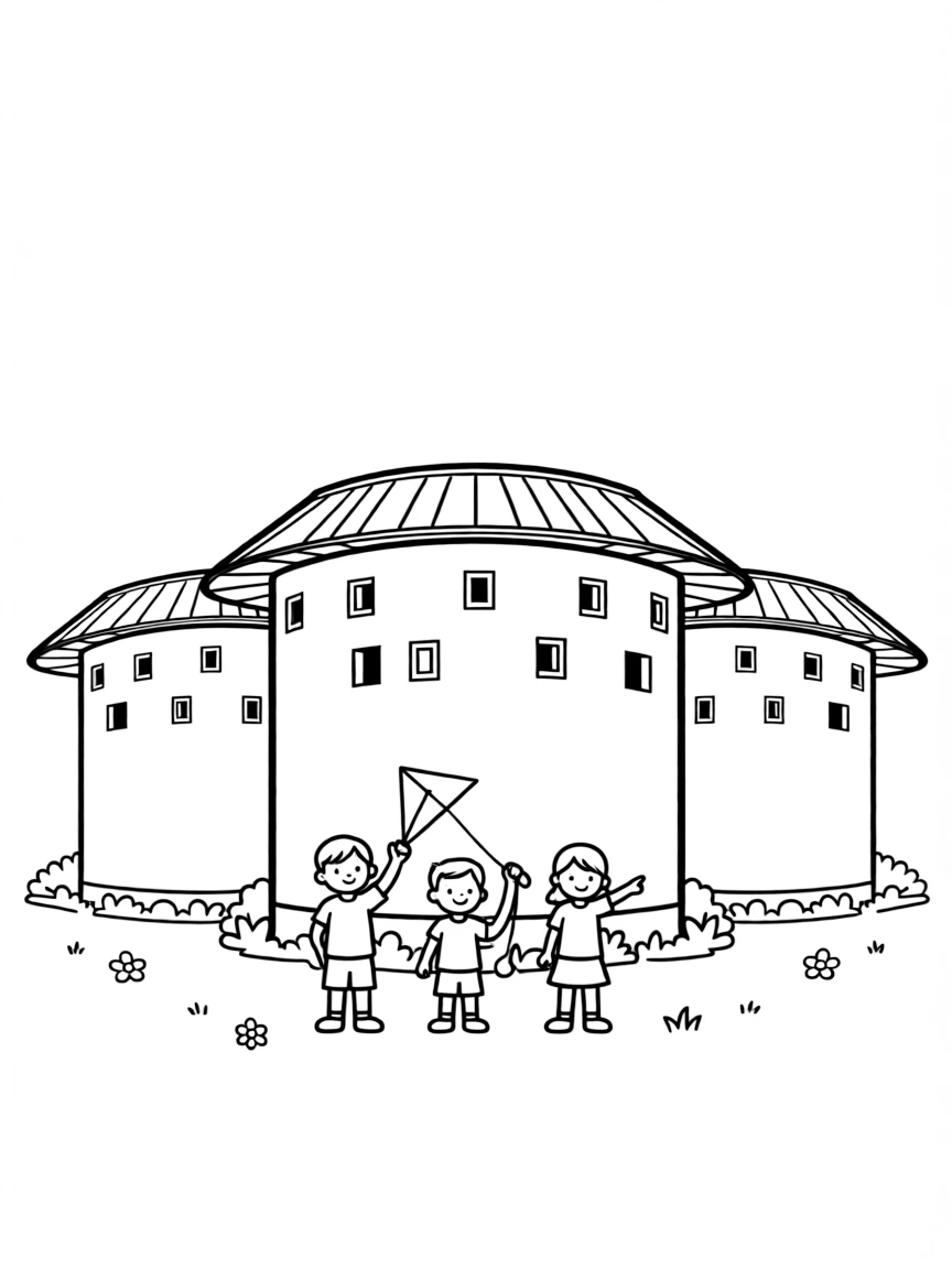 (Fujian) Fujian Tulou round earthen buildings