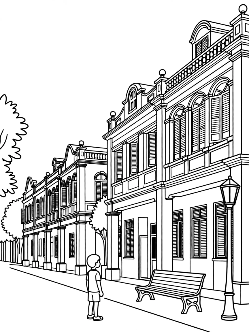 (Fujian) Gulangyu Island colonial architecture