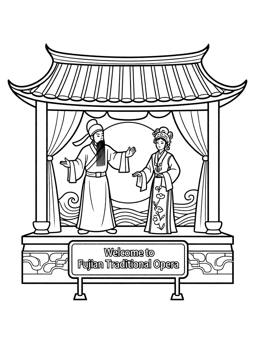 (Fujian) Traditional Chinese opera theater
