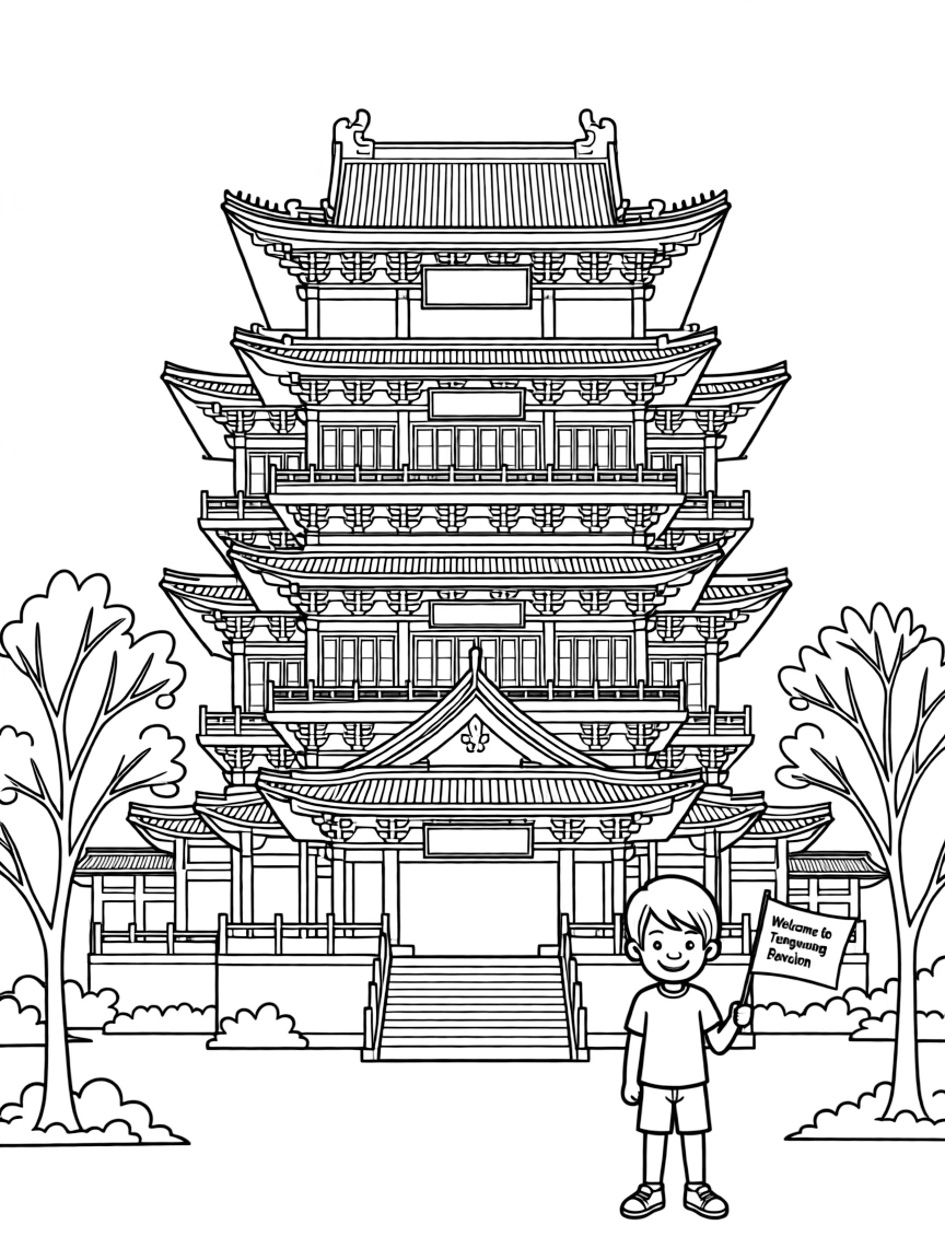 (Jiangxi) Tengwang Pavilion traditional tower
