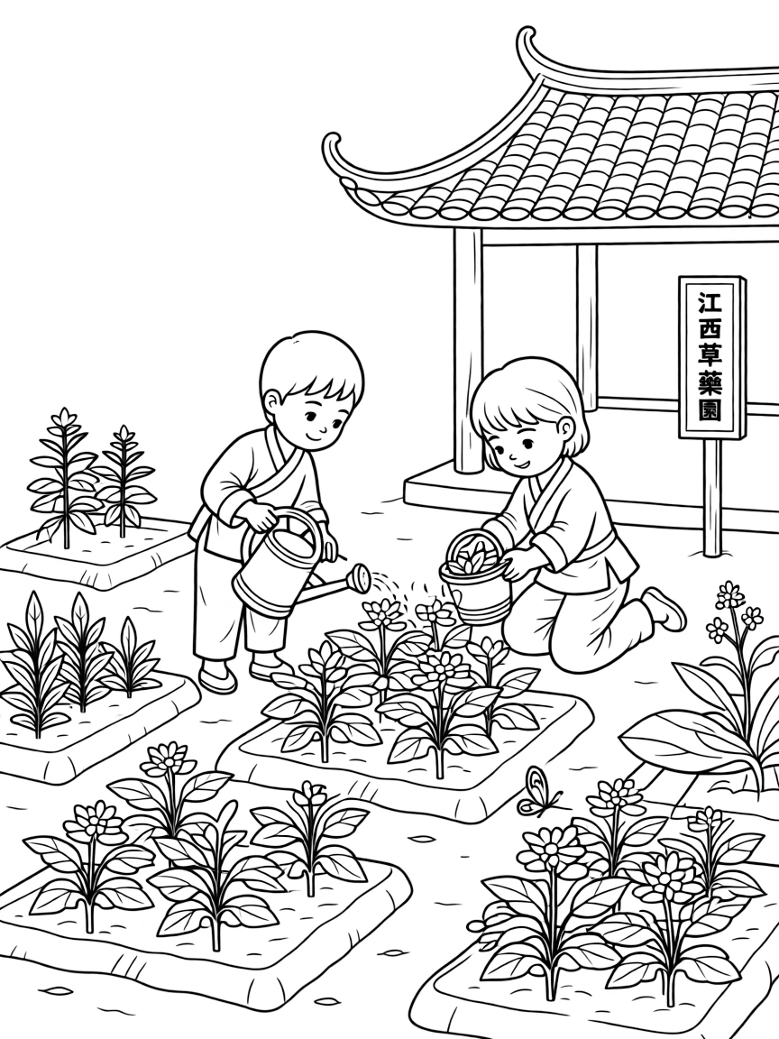 (Jiangxi) Traditional Chinese medicine garden