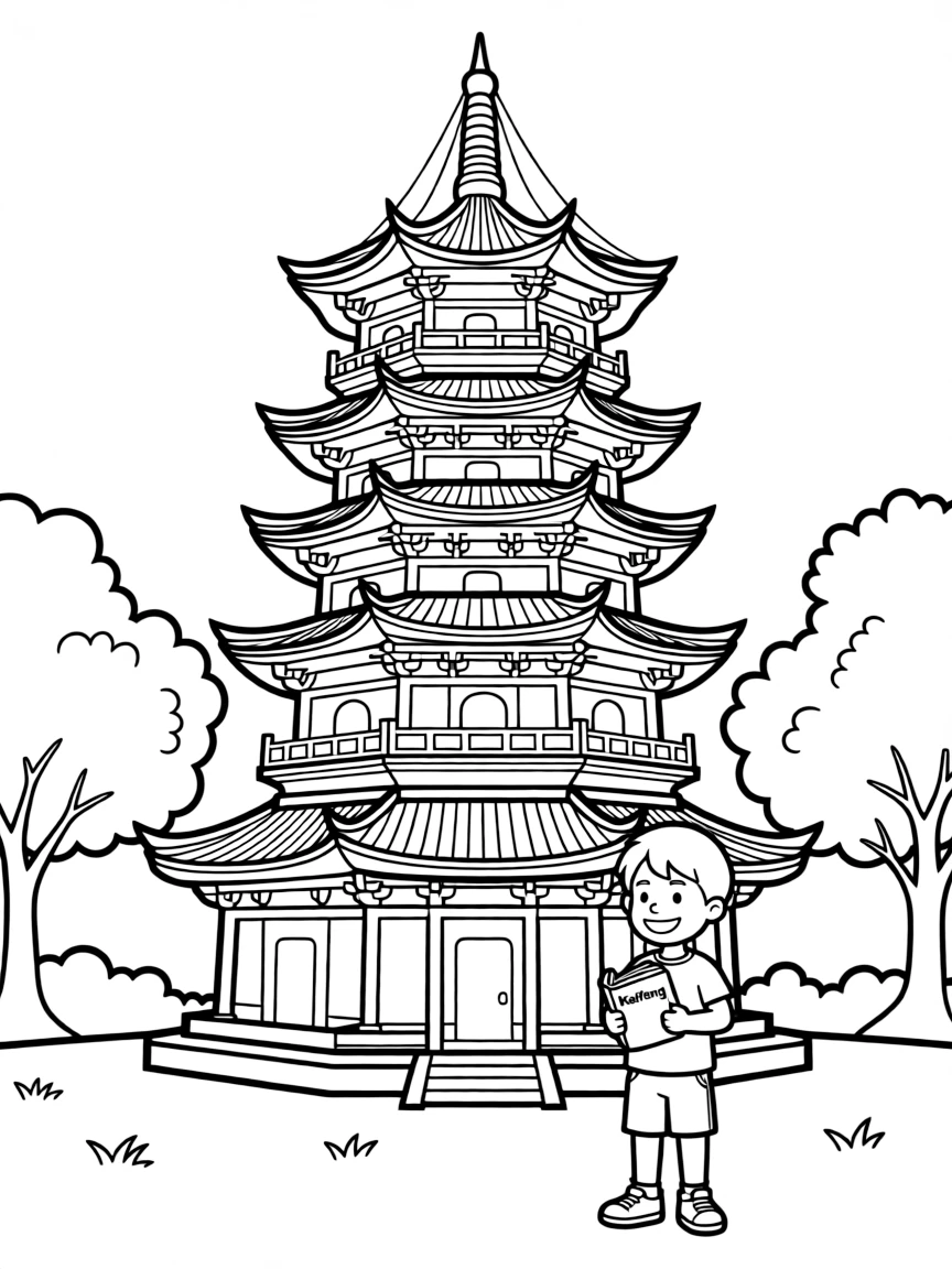 (Henan) Kaifeng Iron Pagoda tower structure