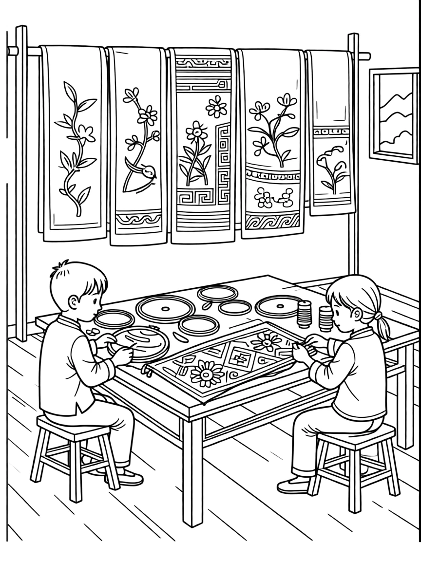 (Hunan) Traditional Chinese embroidery workshop