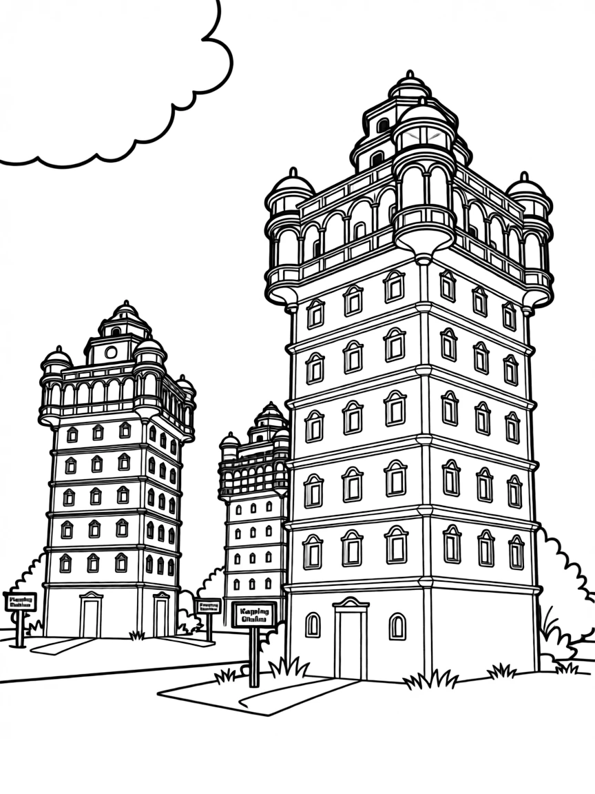 (Guangdong) Kaiping Diaolou fortress towers