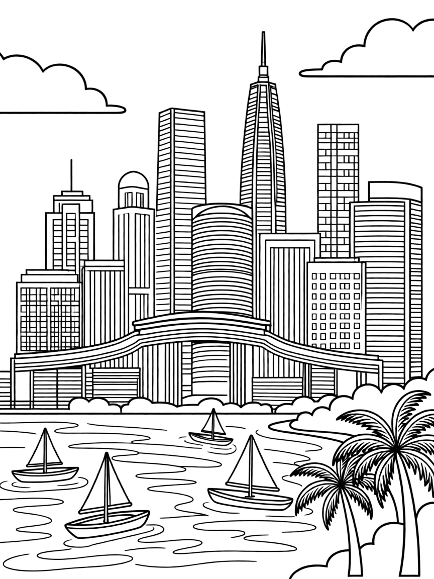 (Guangdong) Shenzhen modern skyline