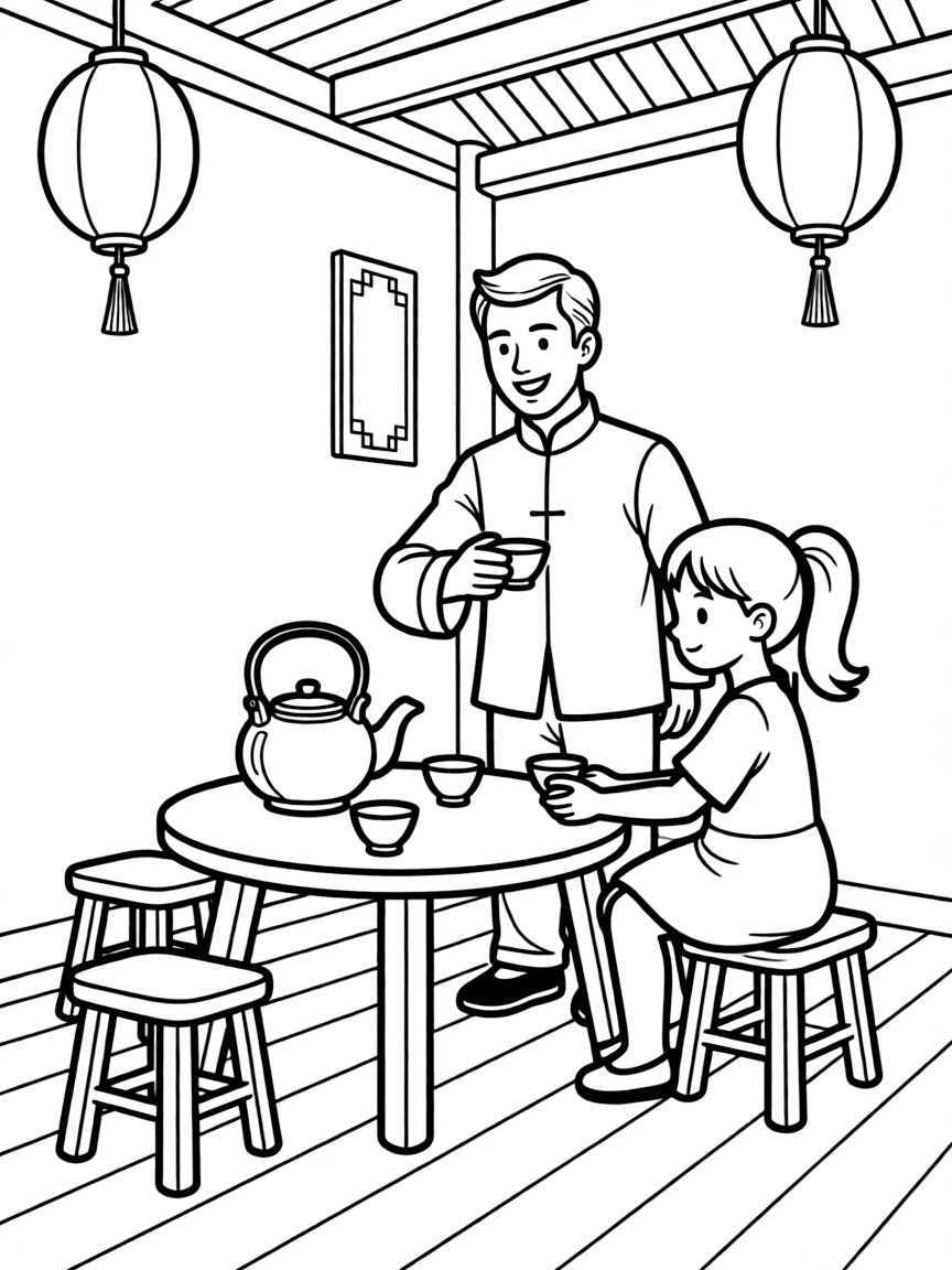 (Guangdong) Traditional Chinese tea house
