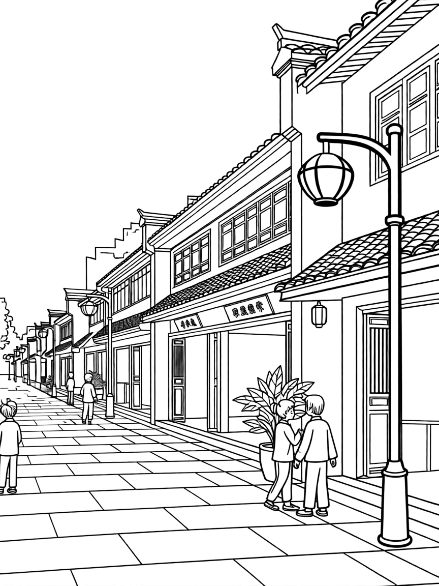 (Guangxi) West Street in Yangshuo
