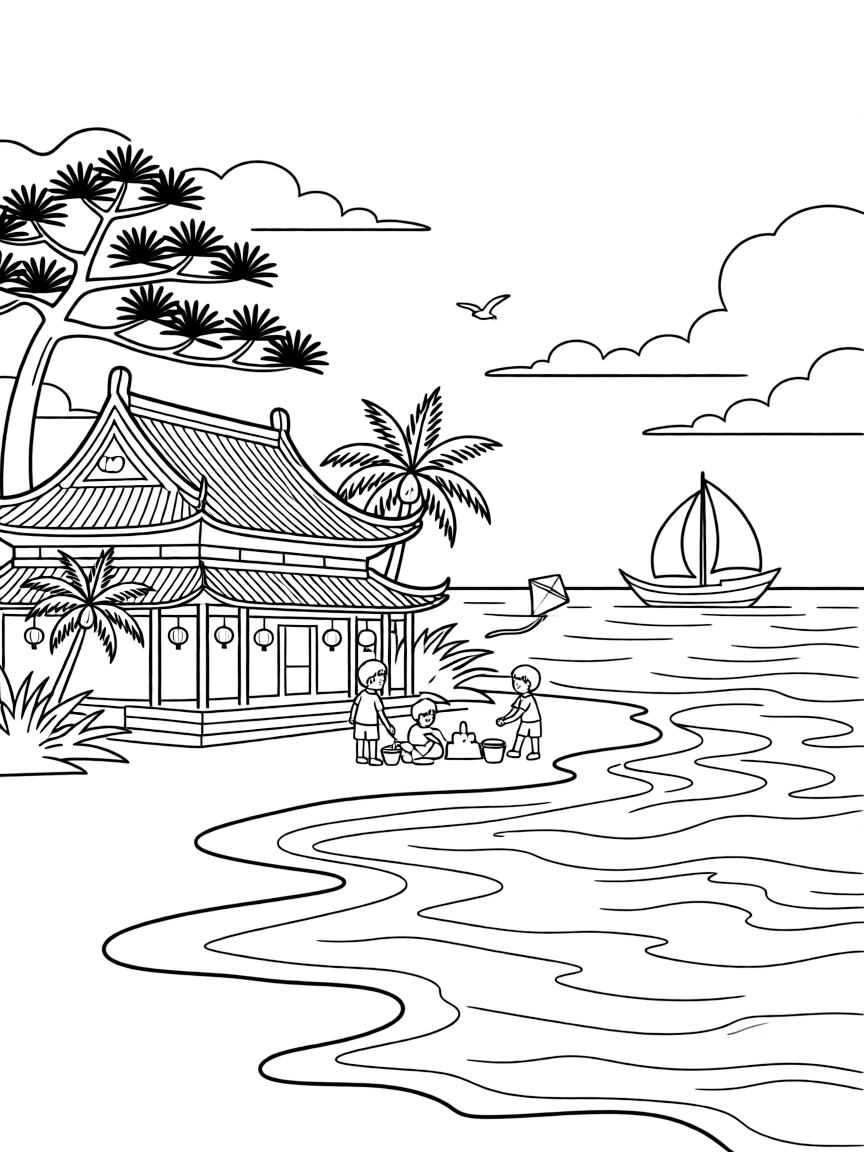 (Hainan) Nanshan Temple by the sea