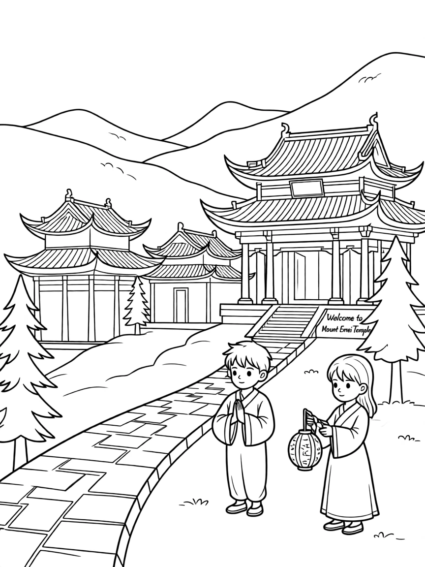(Sichuan) Mount Emei Buddhist temples