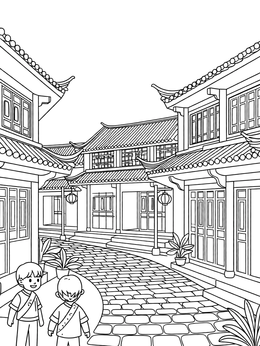 (Yunnan) Lijiang Old Town traditional buildings