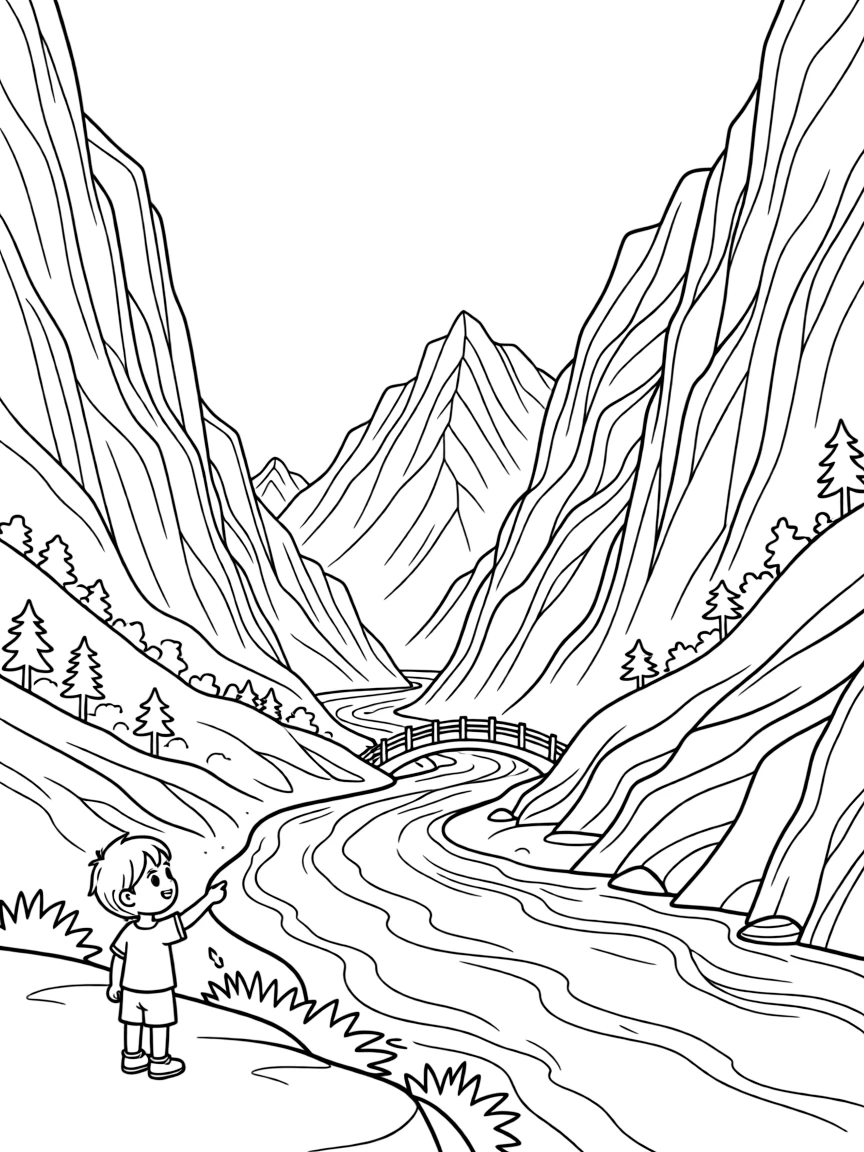 (Yunnan) Tiger Leaping Gorge mountain scenery