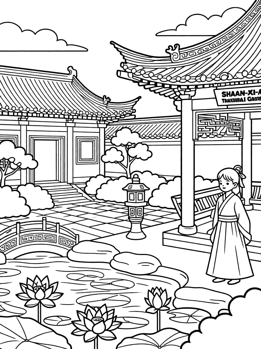 (Shaanxi) Traditional Chinese imperial garden
