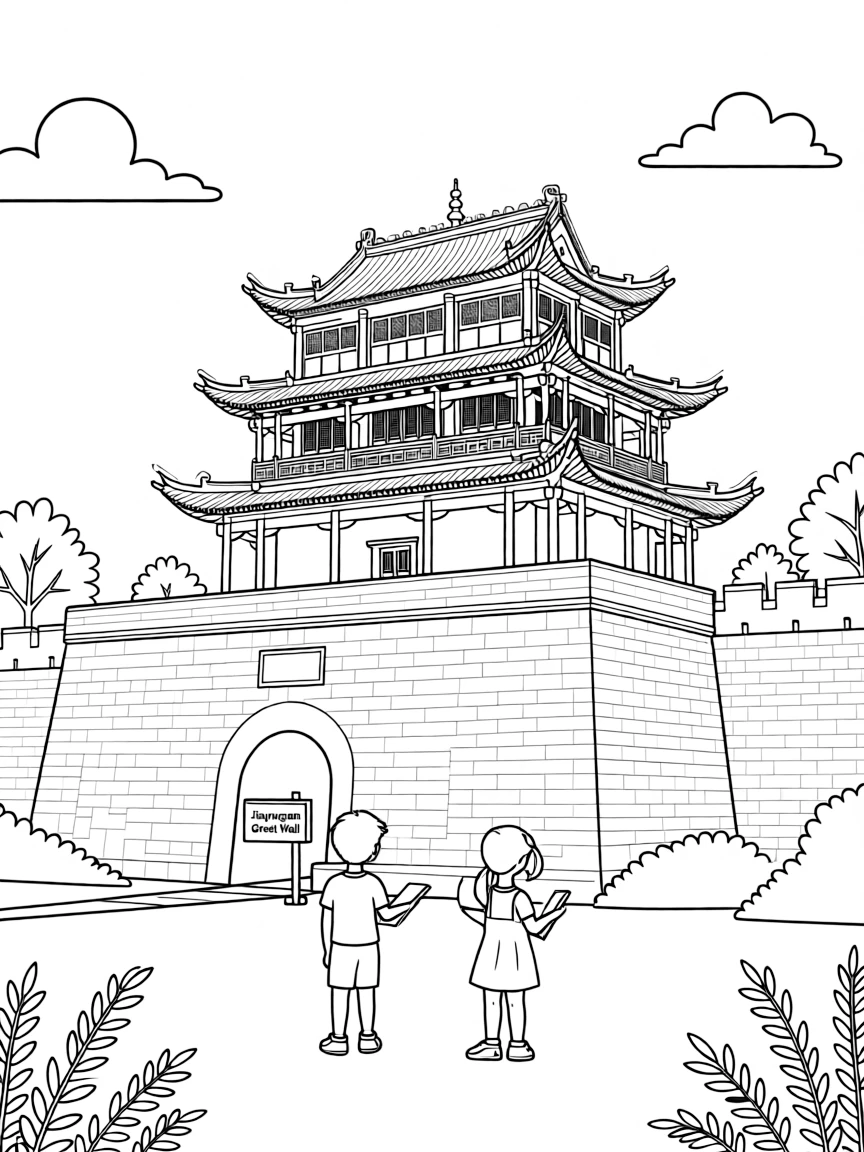 (Gansu) Jiayuguan Great Wall fortress