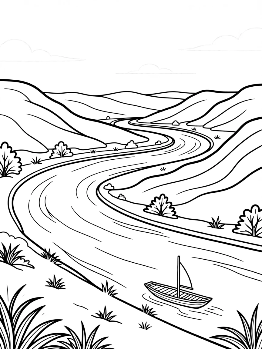(Gansu) Yellow River first bend landscape
