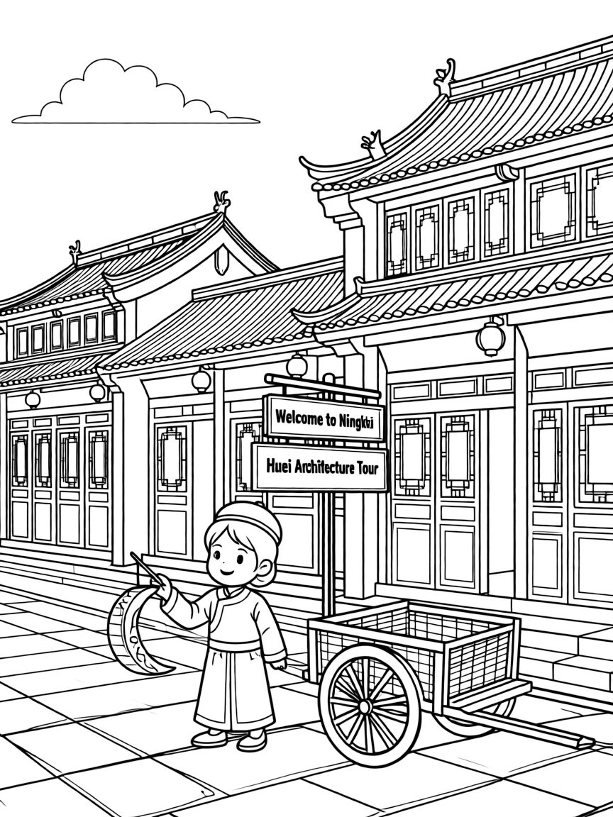 (Ningxia) Traditional Hui minority architecture