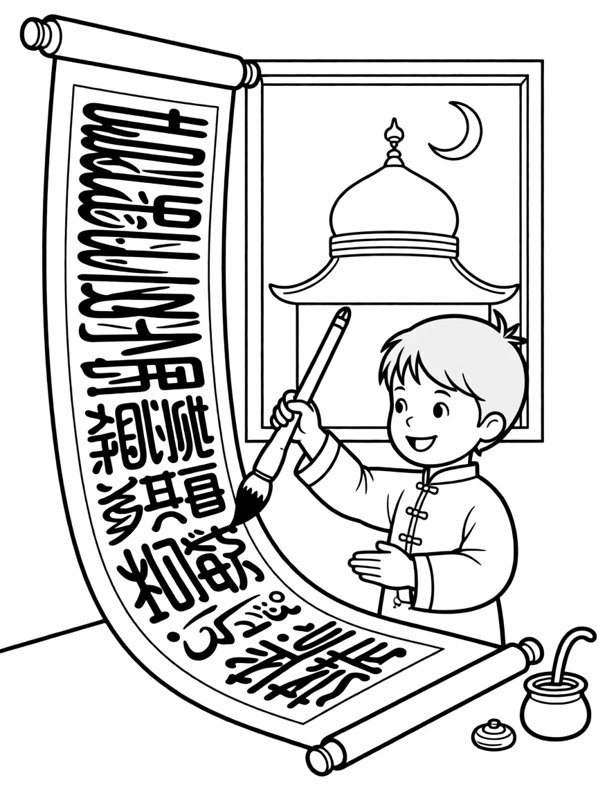 (Ningxia) Traditional Chinese Islamic calligraphy
