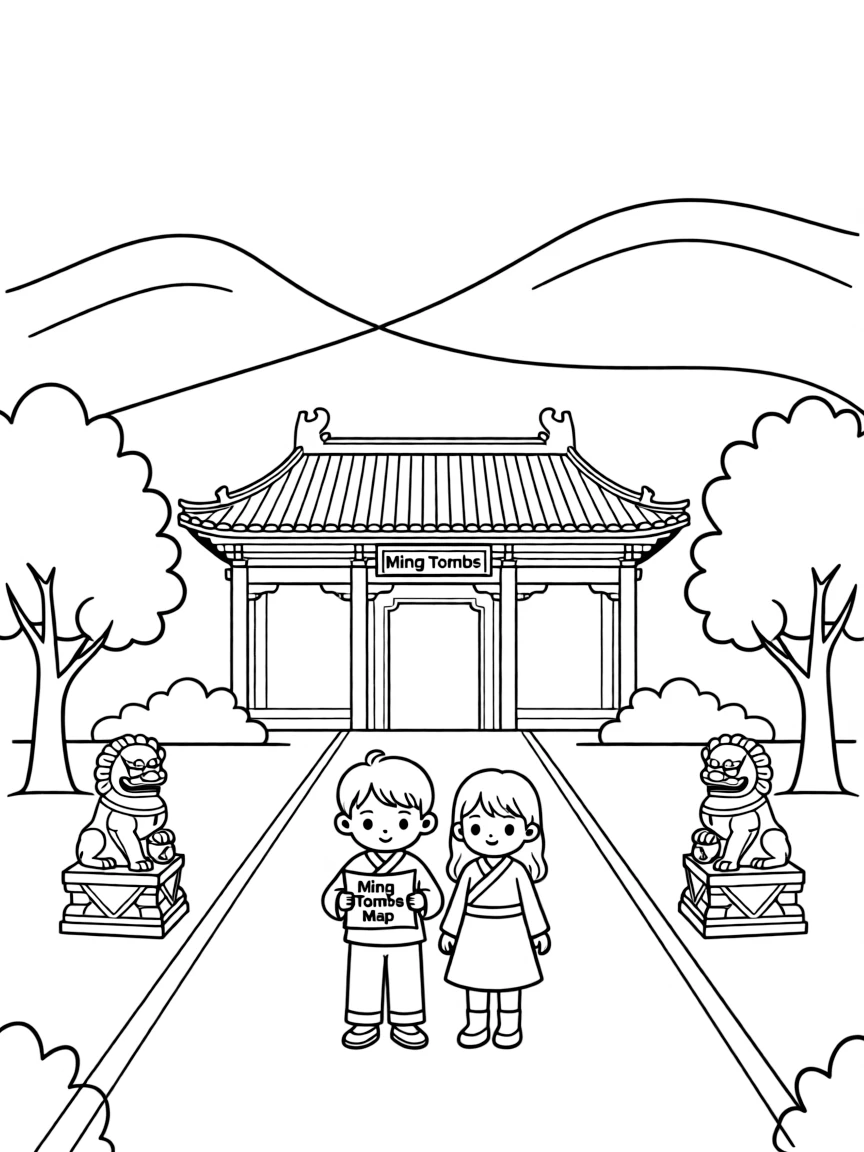 (Beijing) Ming Tombs imperial burial site