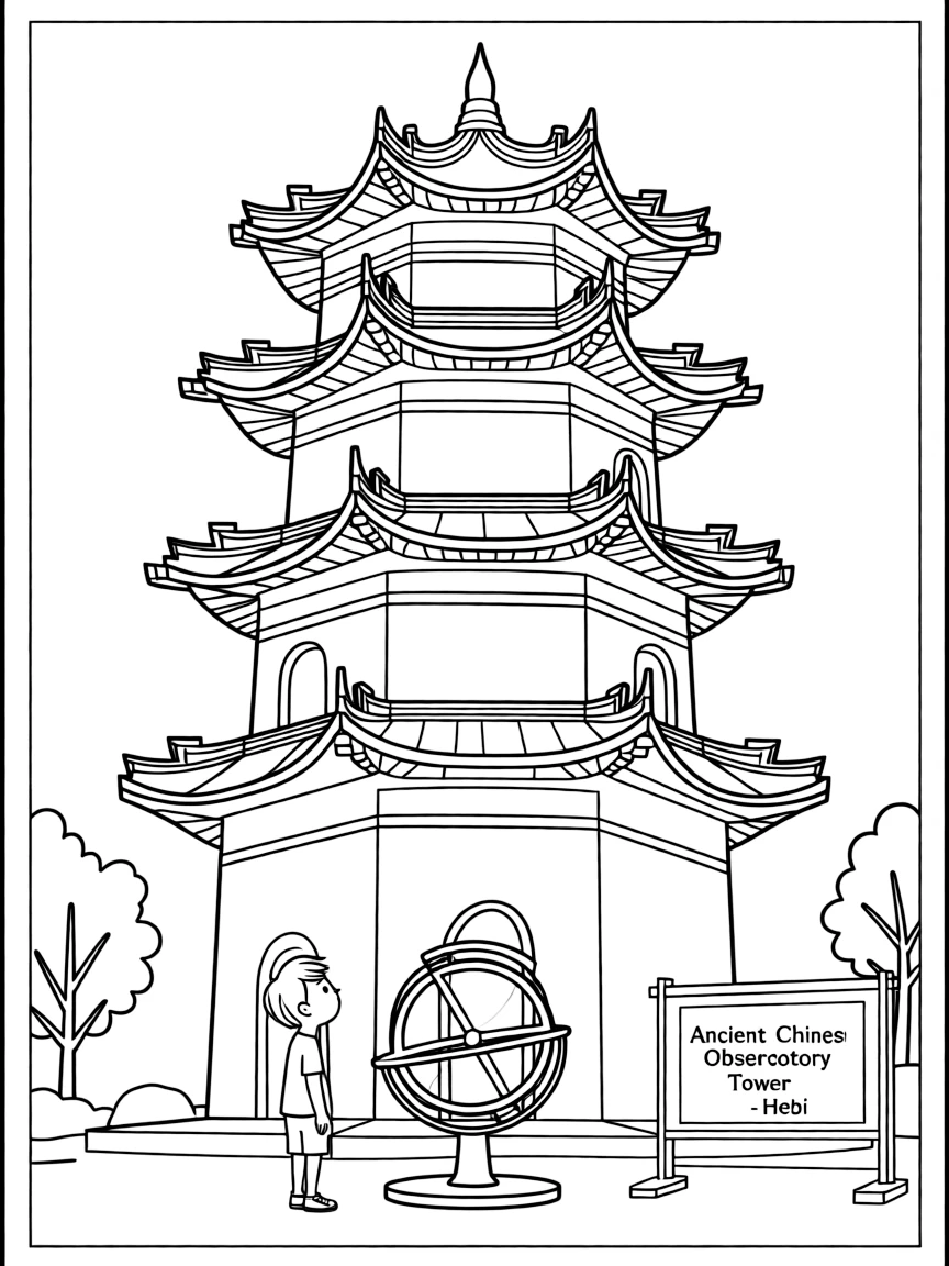 (Hebei) Ancient Chinese observatory tower