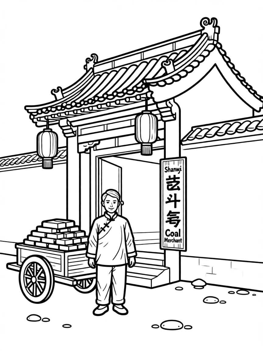 (Shanxi) Traditional Chinese coal merchant house