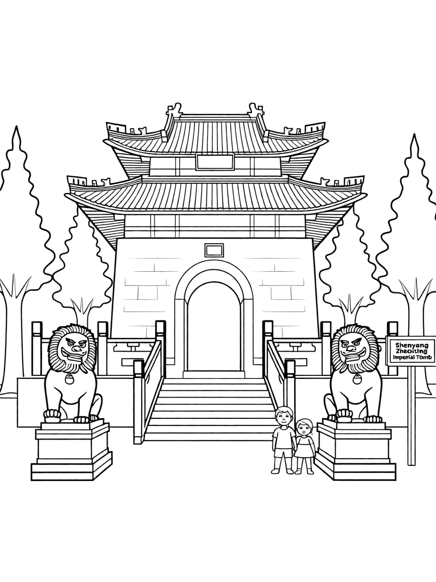 (Liaoning) Shenyang Zhaoling imperial tomb