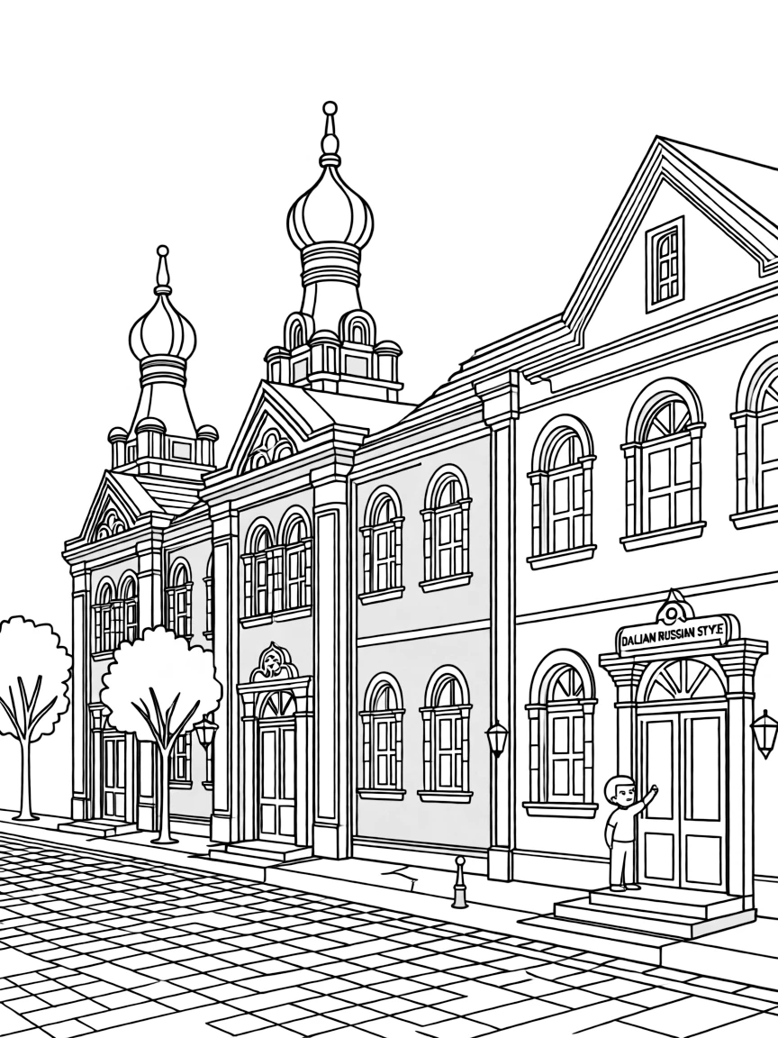 (Liaoning) Dalian Russian-style architecture