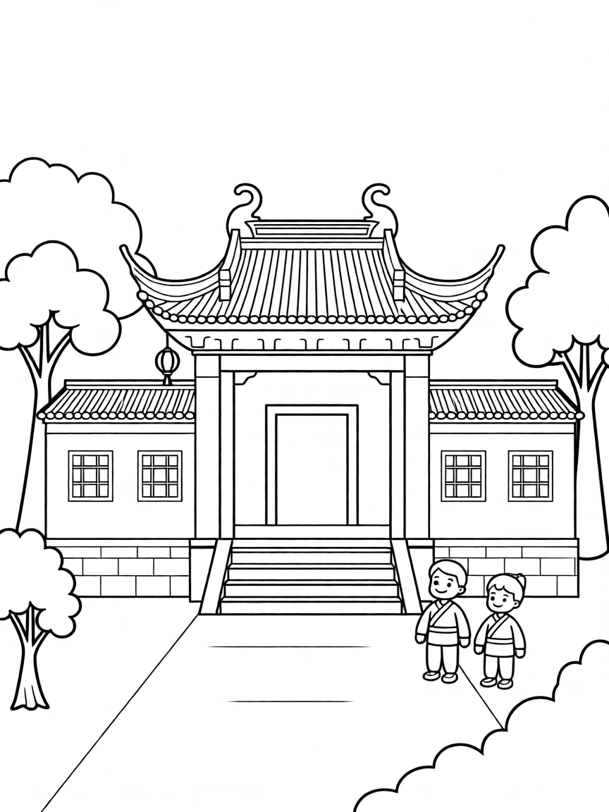 (Jiangsu) Nanjing Confucius Temple traditional architecture