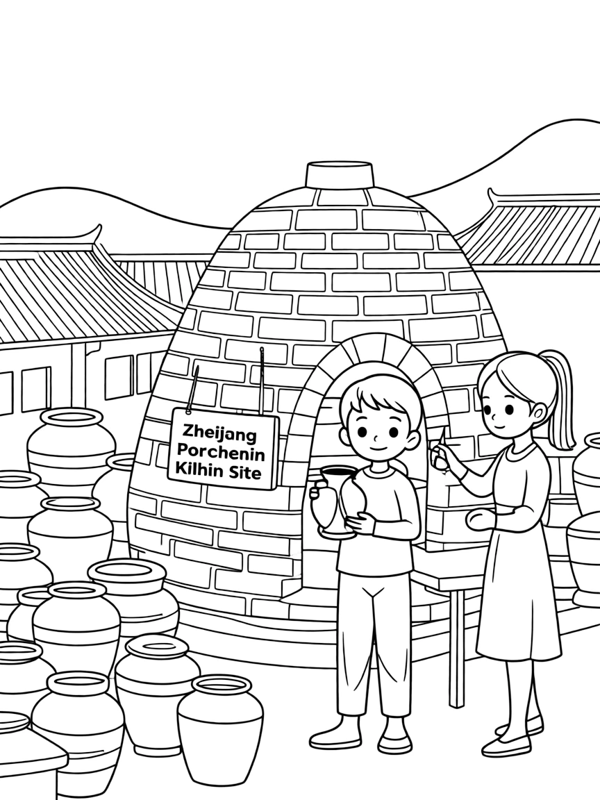 (Zhejiang) Historic Chinese porcelain kiln site