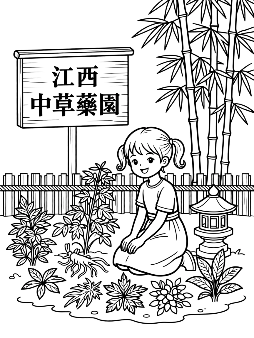 (Jiangxi) Traditional Chinese herbal medicine garden