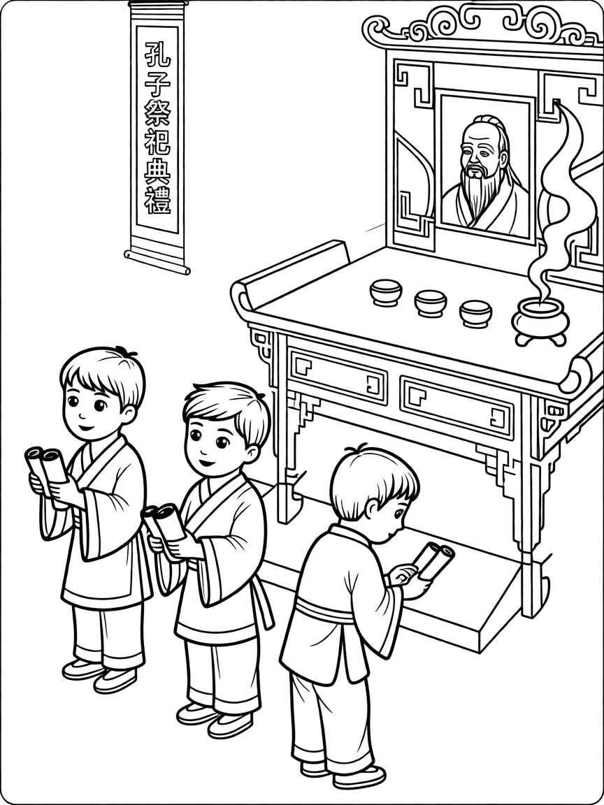 (Shandong) Traditional Chinese Confucian ceremony