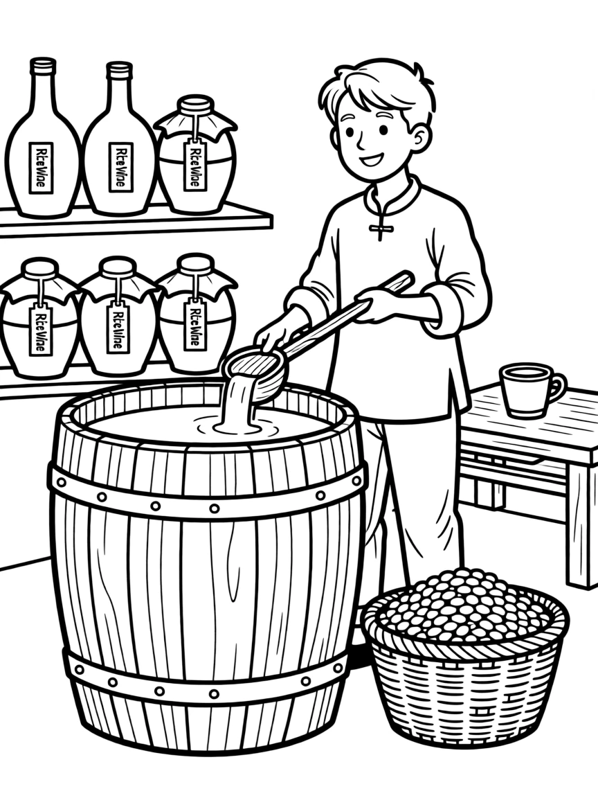 (Hunan) Traditional Chinese rice wine brewery