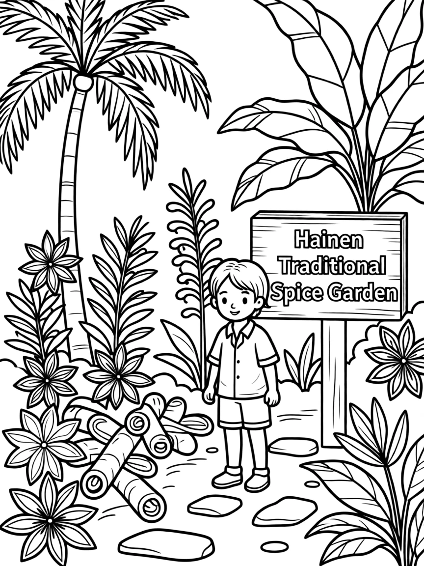 (Hainan) Traditional Chinese tropical spice garden