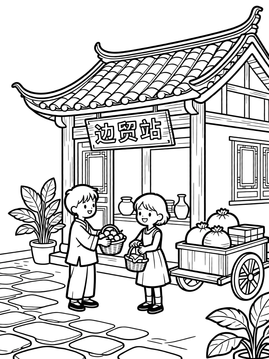 (Yunnan) Historic Chinese border trading post