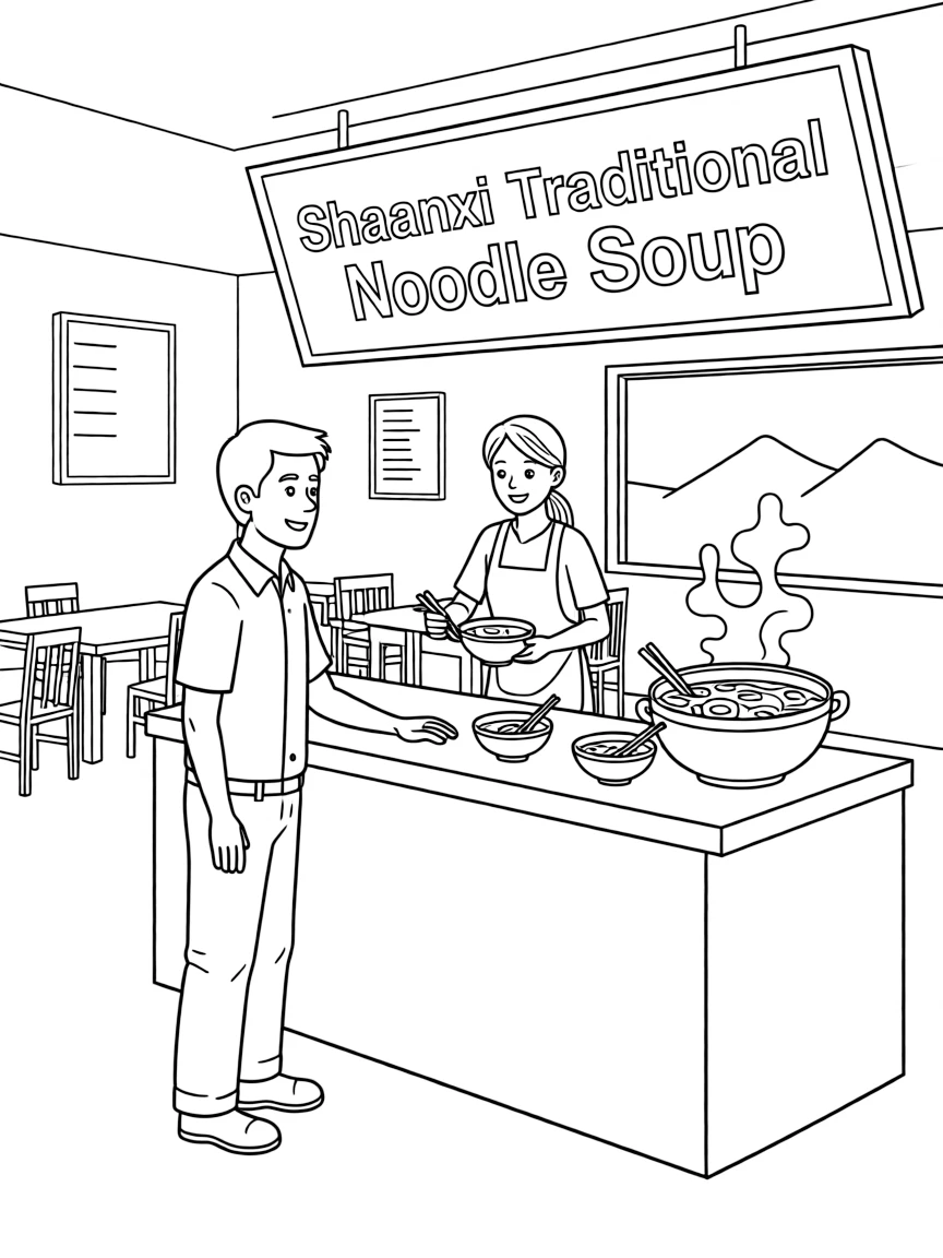 (Shaanxi) Traditional Chinese noodle soup restaurant