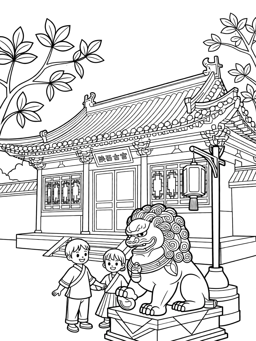(Shaanxi) Historic Chinese imperial palace